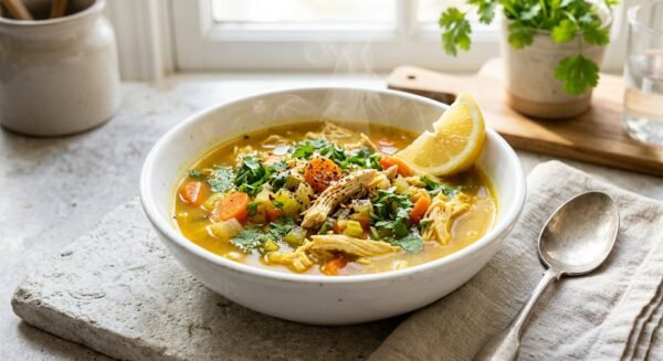 Anti-Inflammatory Turmeric Chicken Soup (Don’t Skip the Pepper)